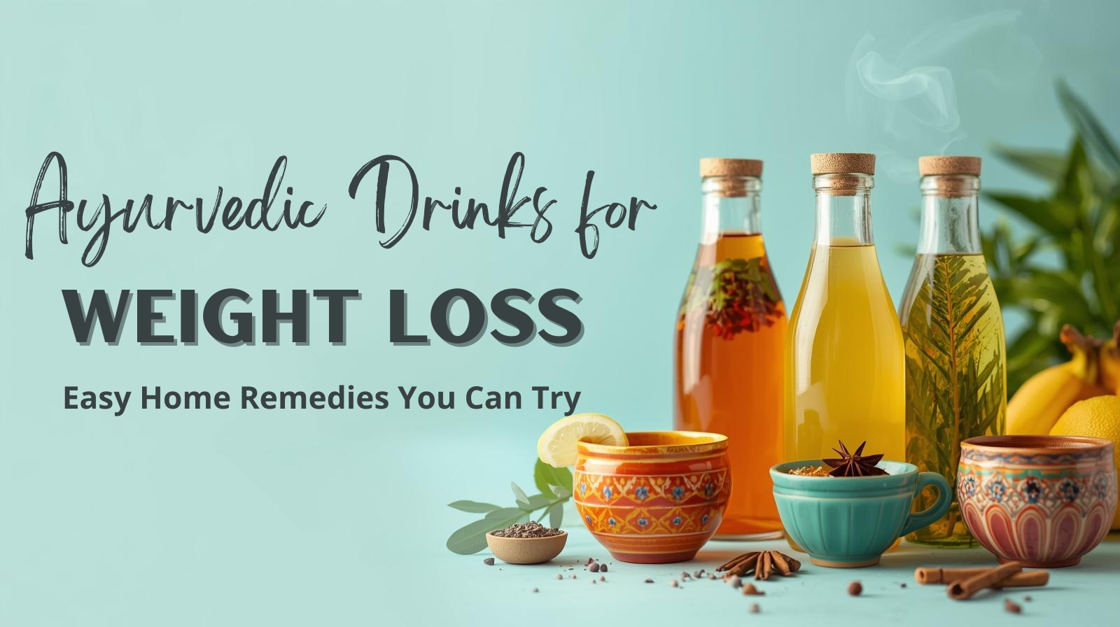 Ayurvedic Drinks for Weight Loss—Easy Home Remedies You Can Try